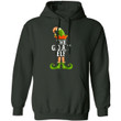 The Goat Elf Hoodie Christmas Funny Xmas Gift Mt10 Forest Green / S Sweatshirts