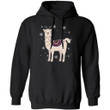 Christmas Llama Hoodie Llama Xmas Sweater Lovely Gift Shirt MT10-Bounce Tee