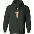 Ice Cream Decorated In Christmas Lights Hoodie Funny Xmas Food Pt11 Forest Green / S Sweatshirts