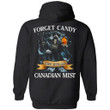 Forget Candy Just Give Me Canadian Mist Whiskey Hoodie Halloween TT08-Bounce Tee