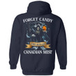 Forget Candy Just Give Me Canadian Mist Whiskey Hoodie Halloween TT08-Bounce Tee