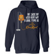In Case Of Accident My Blood Type Is Crown Royal Whisky Hoodie VA09-Bounce Tee