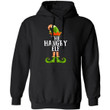 The Hangry Elf Hoodie Christmas Funny Xmas Gift Mt10 Black / S Sweatshirts