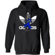 Groot Hugging Dark Blue Ribbon Colon Cancer Awareness Hoodie For Cancer Warrior HA09-Bounce Tee