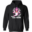 Sister Shark Cure Cure Cure Breast Cancer Awareness Hoodie Gift For Cancer Warriors HA09-Bounce Tee