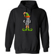The Chill Elf Hoodie Christmas Funny Xmas Gift Mt10 Black / S Sweatshirts