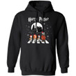 Harry Potter Ron Hermione Hagrid On Christmas Abbey Road Hoodie Cool Gift For Fans MT11-Bounce Tee