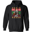 Elvis Presley Christmas Ugly Sweater Style Hoodie Cool Xmas Gift For Fans Mt11 Black / S Sweatshirts