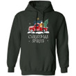 Christmas Spirits Canadian Mist Hoodie Whisky On Red Truck Xmas Gift VA10-Bounce Tee