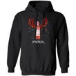 Winedeer Reindeer Beringer Wine Hoodie Christmas Cool Xmas Gift Ha11 Black / S Sweatshirts