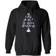 Christmas Tree Eeyore Hoodie Funny Xmas Gift Idea Ha11 Black / S Sweatshirts