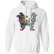 They Whispered To Her You Cannot Withstand The Storm Butterfly Hoodie VA09-Bounce Tee