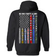 No One Fights Alone Patriots Day Hoodie Meaningful Gift MN08-Bounce Tee
