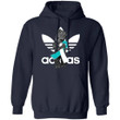 Groot Hugging White Teal Ribbon Cervical Cancer Awareness Hoodie For Cancer Warrior HA09-Bounce Tee