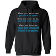 When You Know me You Get Scared When I Quiet Hoodie Funny Saying MT12-Bounce Tee