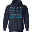 When You Know me You Get Scared When I Quiet Hoodie Funny Saying MT12-Bounce Tee