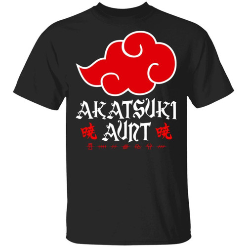 Akatsuki Aunt Shirt Naruto Red Cloud Family Tee