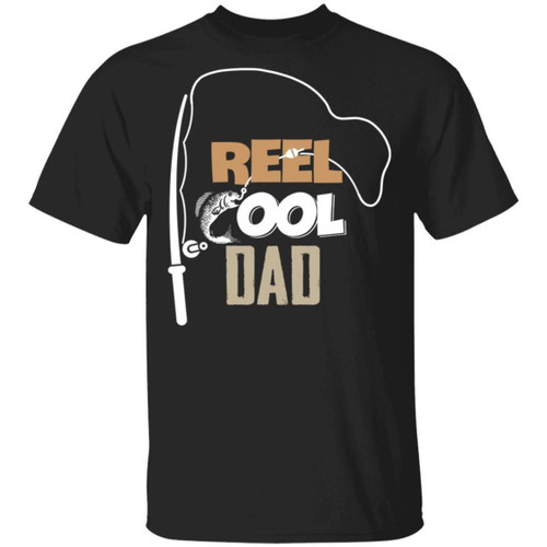 Fishing Real Cool Dad T-shirt Funny Fishing Lover