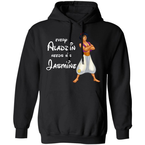 Every Aladdin Needs His Jasmine Hoodie Couple Shirt Gift Idea
