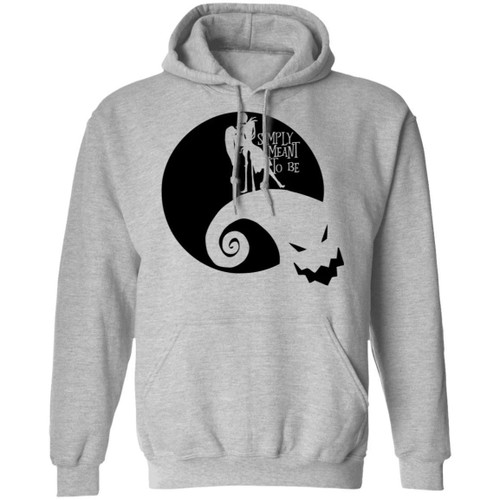 Jack & Sally Simply Mean To Be Hoodie Couple Shirt Gift Idea