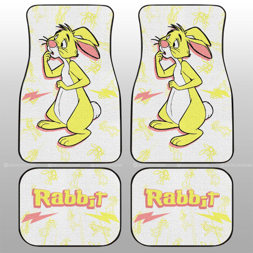 Rabbit Car Floor Mats Custom Cartoon Car Accessories