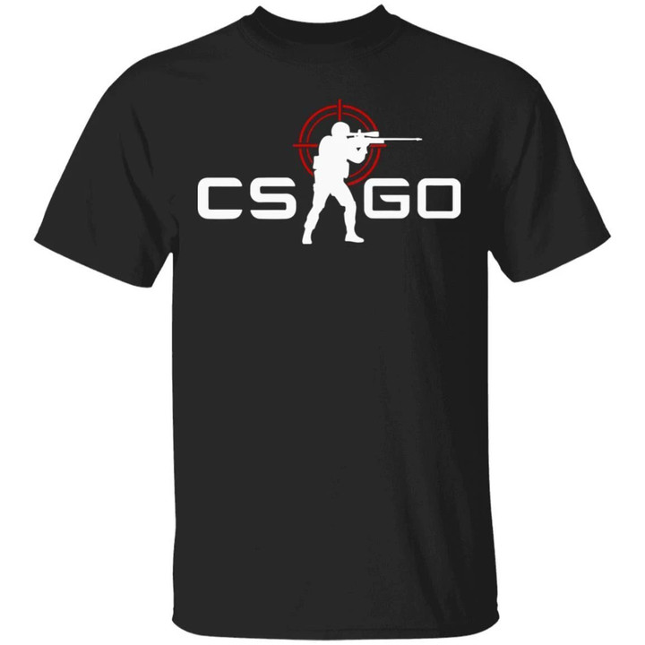 Counter Strike T-shirt CS Go Gamer Tee VA01-Bounce Tee