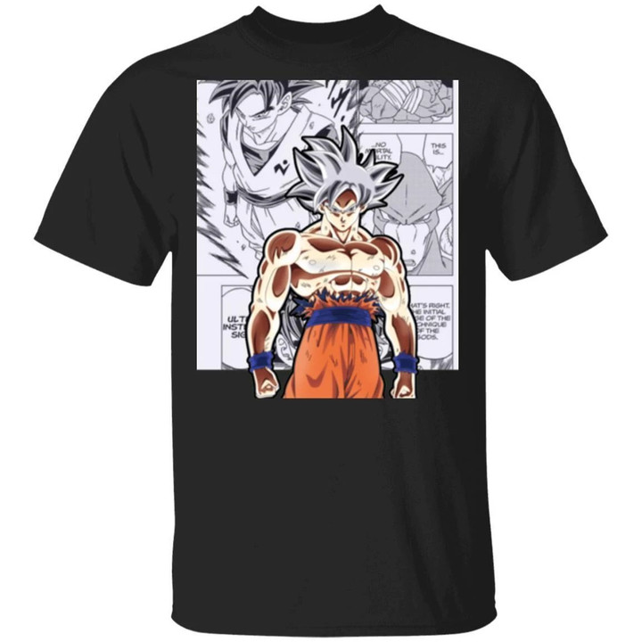Dragon Ball Goku Ultra Instinct Shirt Anime Character Mix Manga Style Tee-Bounce Tee