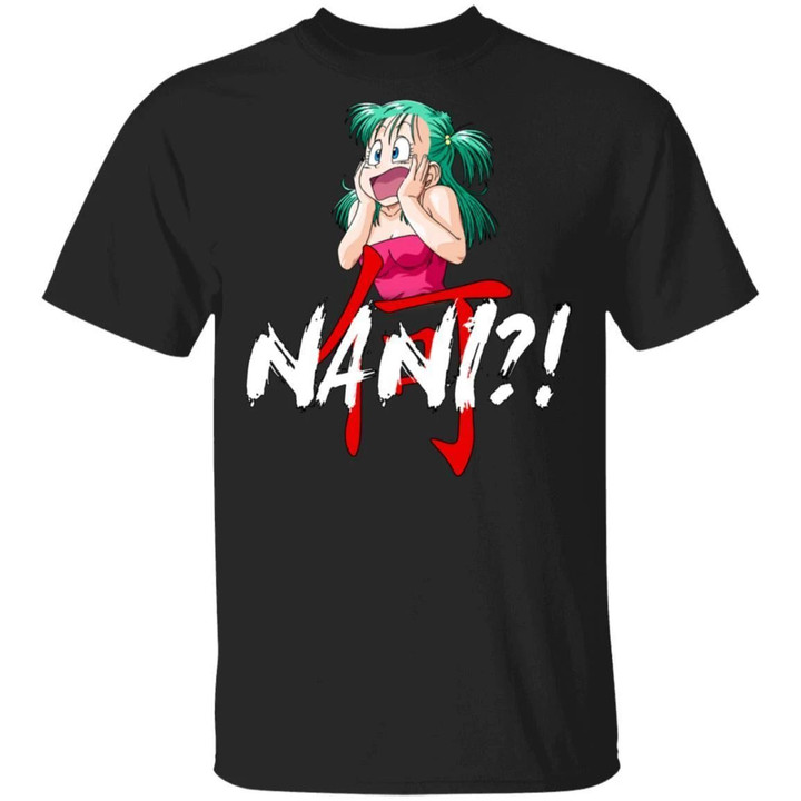 Dragon Ball Bulma Nani Shirt Funny Anime Character Tee-Bounce Tee