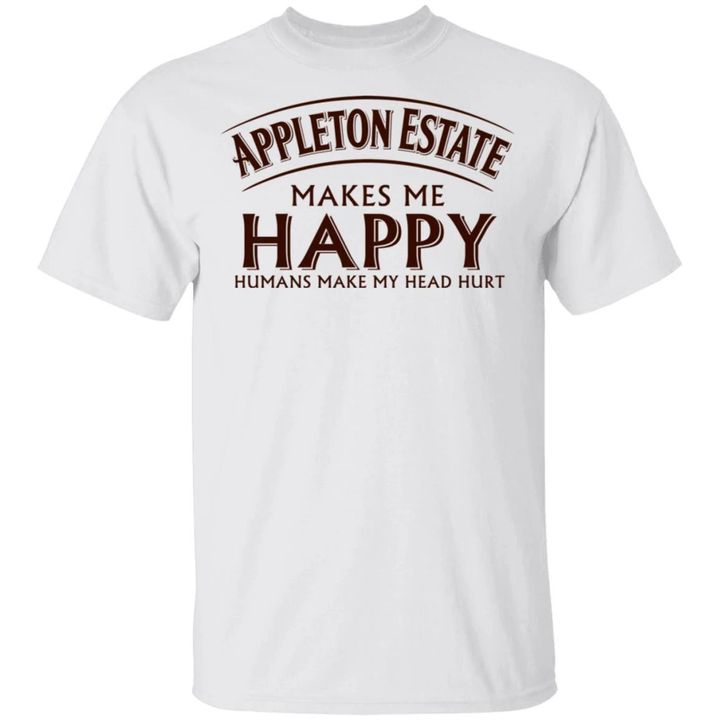 Appleton Makes Me Happy T-shirt Rum Tee VA12-Bounce Tee