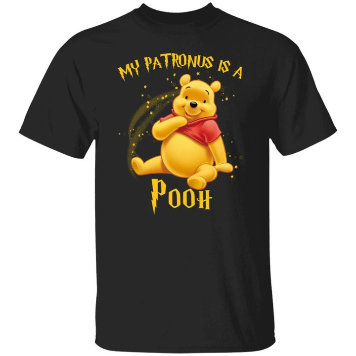 My Patronus Is A Pooh T-shirt Harry Potter Style Tee VA12-Bounce Tee