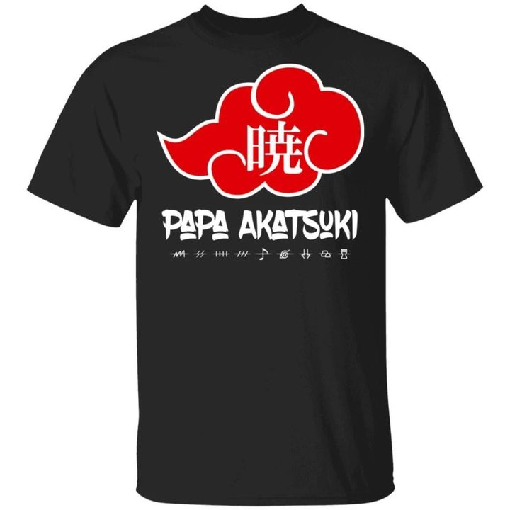 Papa Akatsuki Shirt Naruto Family Tee-Bounce Tee