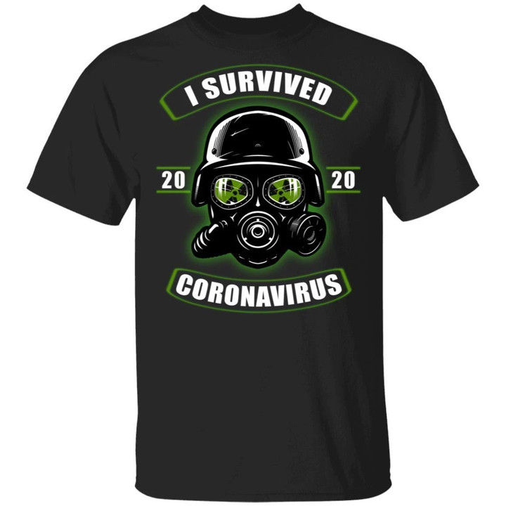 I Survived Coronavirus 2020 T-shirt Anti Toxic Mask Tee VA03-Bounce Tee