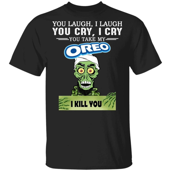 Oreo Achmed T-shirt You Take My Snack I Kill You Tee VA12-Bounce Tee