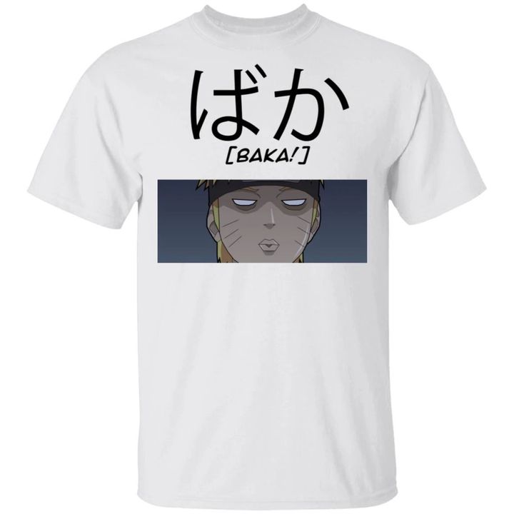 Naruto Uzumaki Baka Shirt Funny Character Tee-Bounce Tee