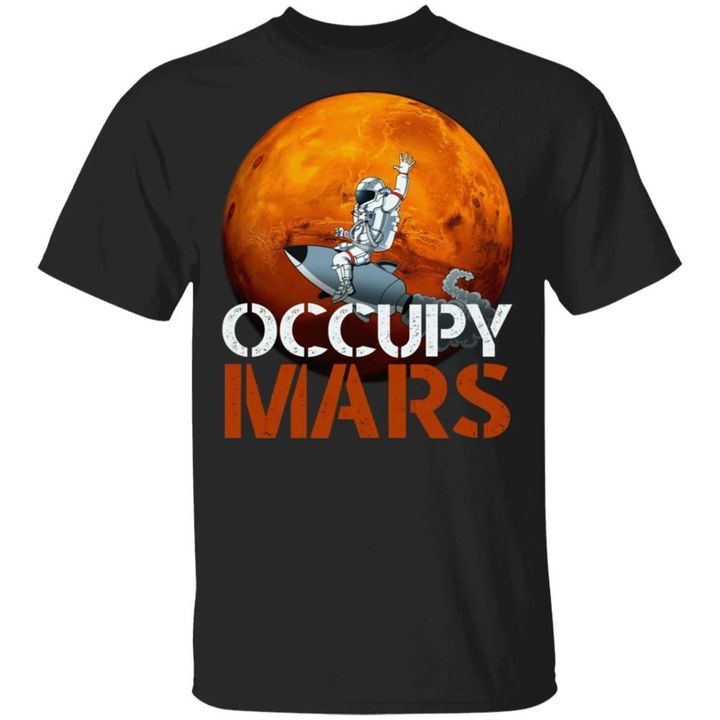 Occupy Mars T-shirt Video Game Tee VA05-Bounce Tee