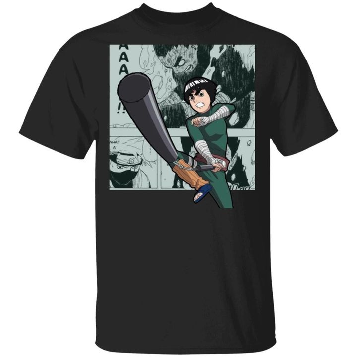 Naruto Rock Lee Shirt Anime Character Mix Manga Style Tee-Bounce Tee