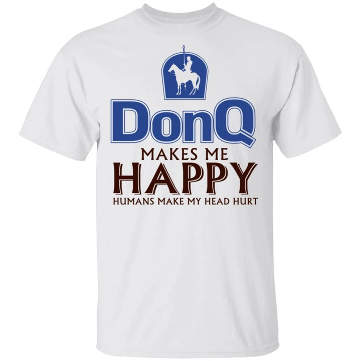 Don Q Makes Me Happy T-shirt Rum Tee VA12-Bounce Tee