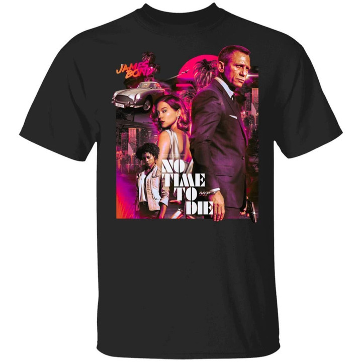 007 T-shirt No Time To Die Tee MT03-Bounce Tee
