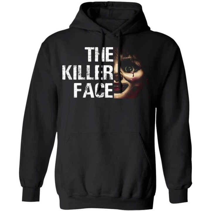 The Killer Face Annabelle Funny Halloween Hoodie For Men Women TT09-Bounce Tee