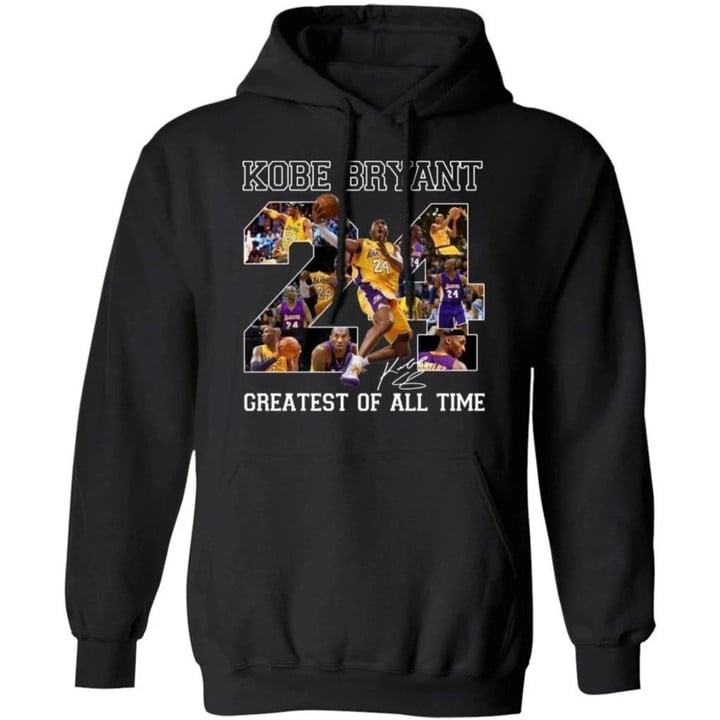 Number 24 Kobe Bryant Greatest Of All Time Hoodie Perfect Gift For Fans VA09-Bounce Tee