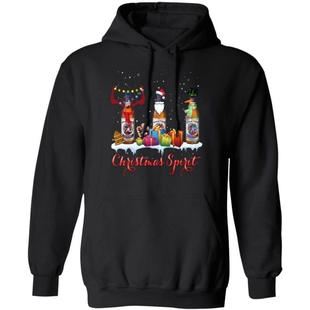 Admiral Nelson Reindeer Christmas Spirit Rum Hoodie Funny Xmas Gift HA11-Bounce Tee