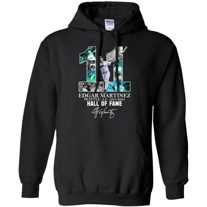 Edgar Martinez 11 Years Anniversary Hall Of Fame Hoodie Gift For Fans HA08-Bounce Tee