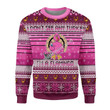 Merry Christmas Mahalohomies Unisex Christmas Sweater I'm A Flamingo