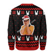Merry Christmas Mahalohomies Unisex Ugly Christmas Sweater Bad Bunny 3D Apparel
