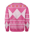 Merry Christmas Mahalohomies Unisex Christmas Sweater Pink Power Ranger 3D Apparel