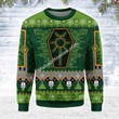 Merry Christmas Mahalohomies Unisex Christmas Sweater Nefarious Necron 3D Apparel