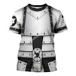 MahaloHomies Unisex T-shirt Pre-Heresy Luna Wolves Legion Colour Scheme 3D Costumes