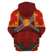 MahaloHomies Unisex Zip Hoodie A Member Of The Brazen Beasts Khorne Daemonkin Warband 3D Costumes