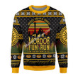 Merry Christmas Mahalohomies Unisex Christmas Sweater LOTR Mordor Fun Run 3D Apparel