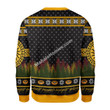 Merry Christmas Mahalohomies Unisex Christmas Sweater LOTR Mordor Fun Run 3D Apparel